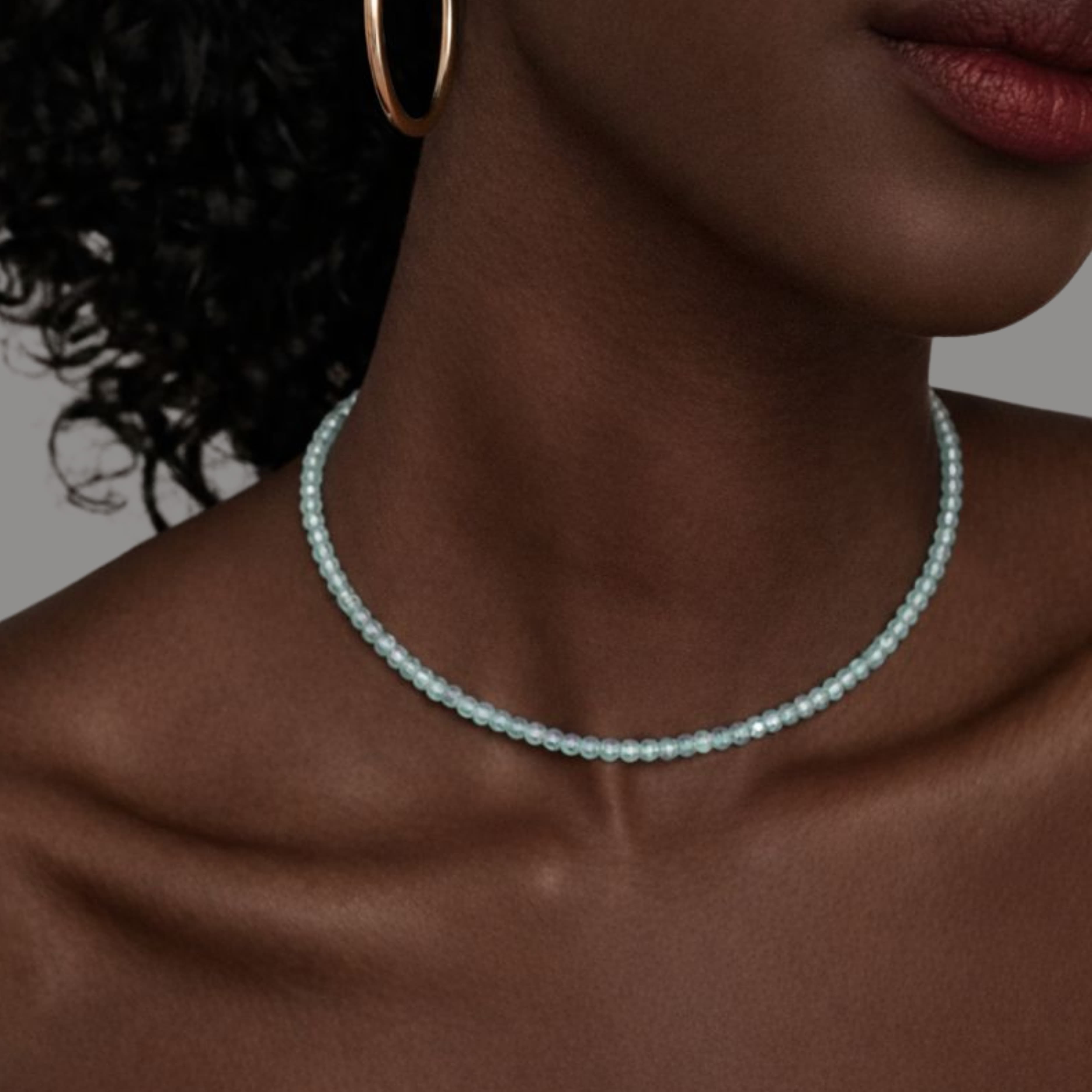 Colar de Água Marinha